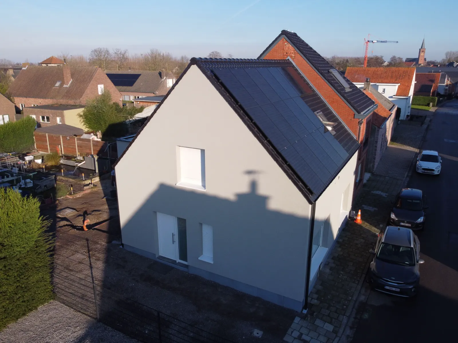 Dak- en gevelrenovatie Assenede: de toestand na de werken