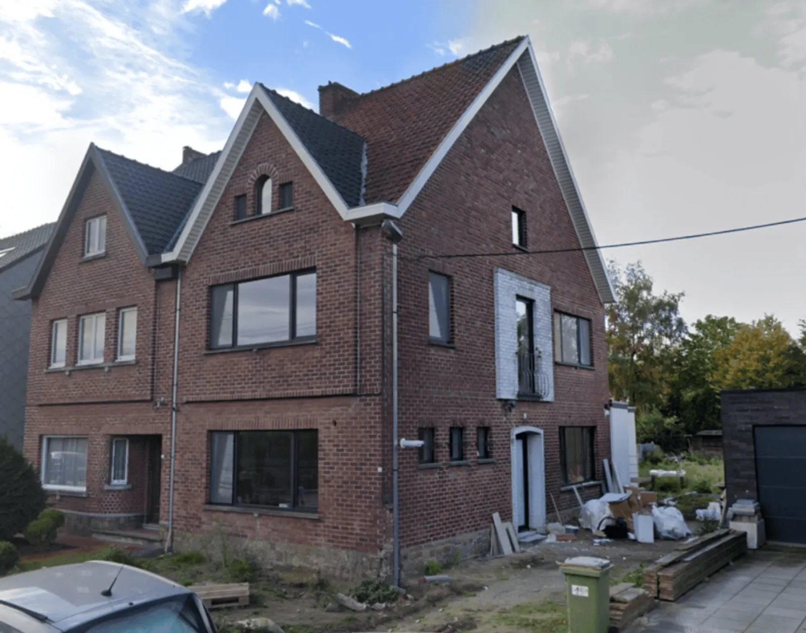Dak- en gevelrenovatie Melle: de toestand vóór de werken