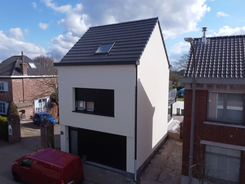 Dak- en gevelrenovatie Wachtebeke: foto 3 van de werken