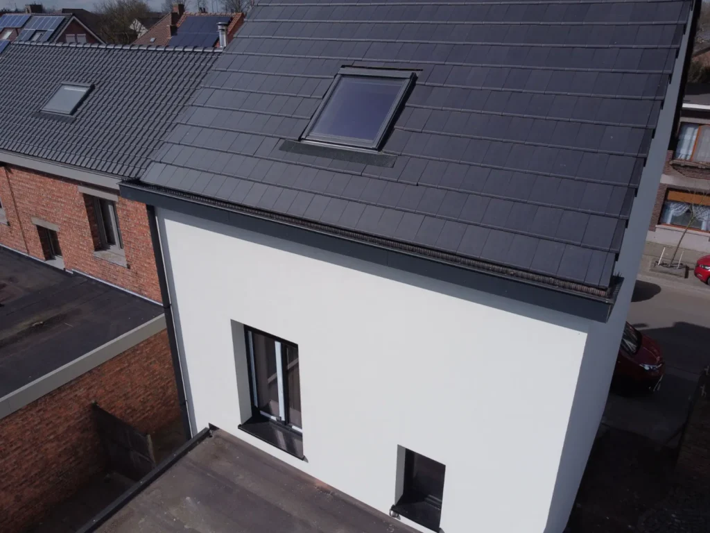 Dak- en gevelrenovatie Wachtebeke: foto 9 van de werken