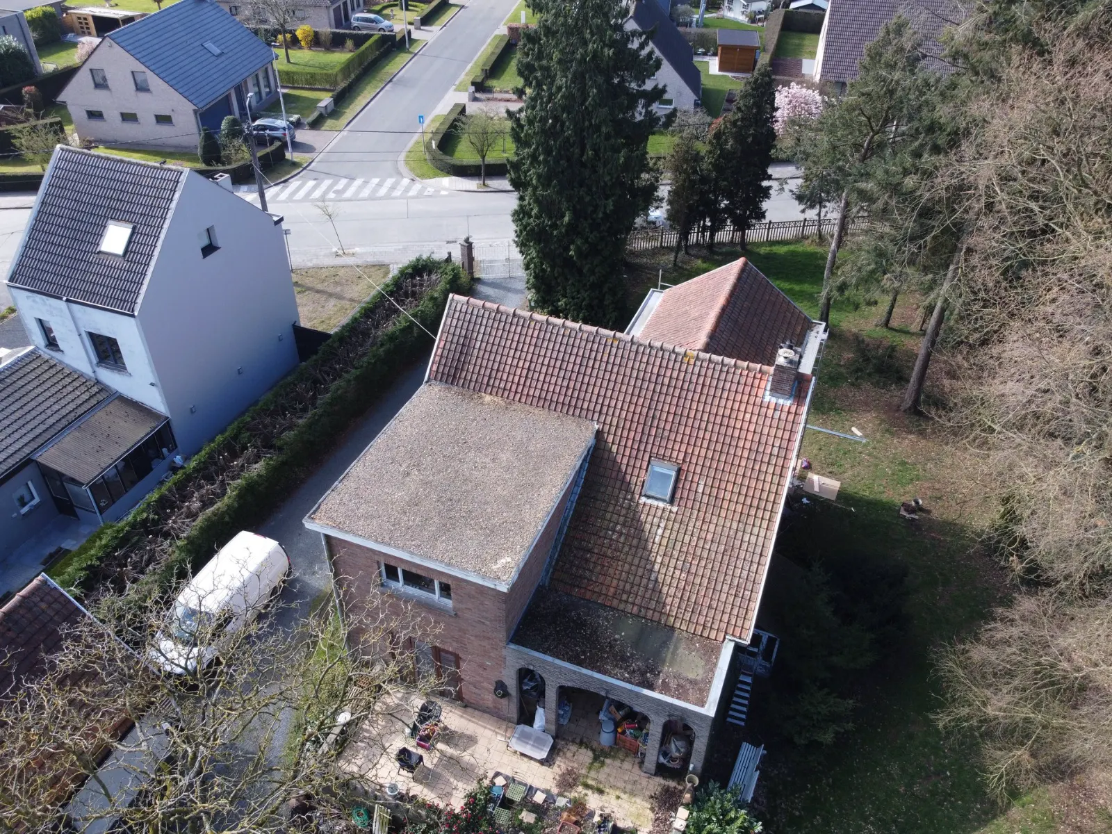 Dakrenovatie Lochristi: de toestand vóór de werken