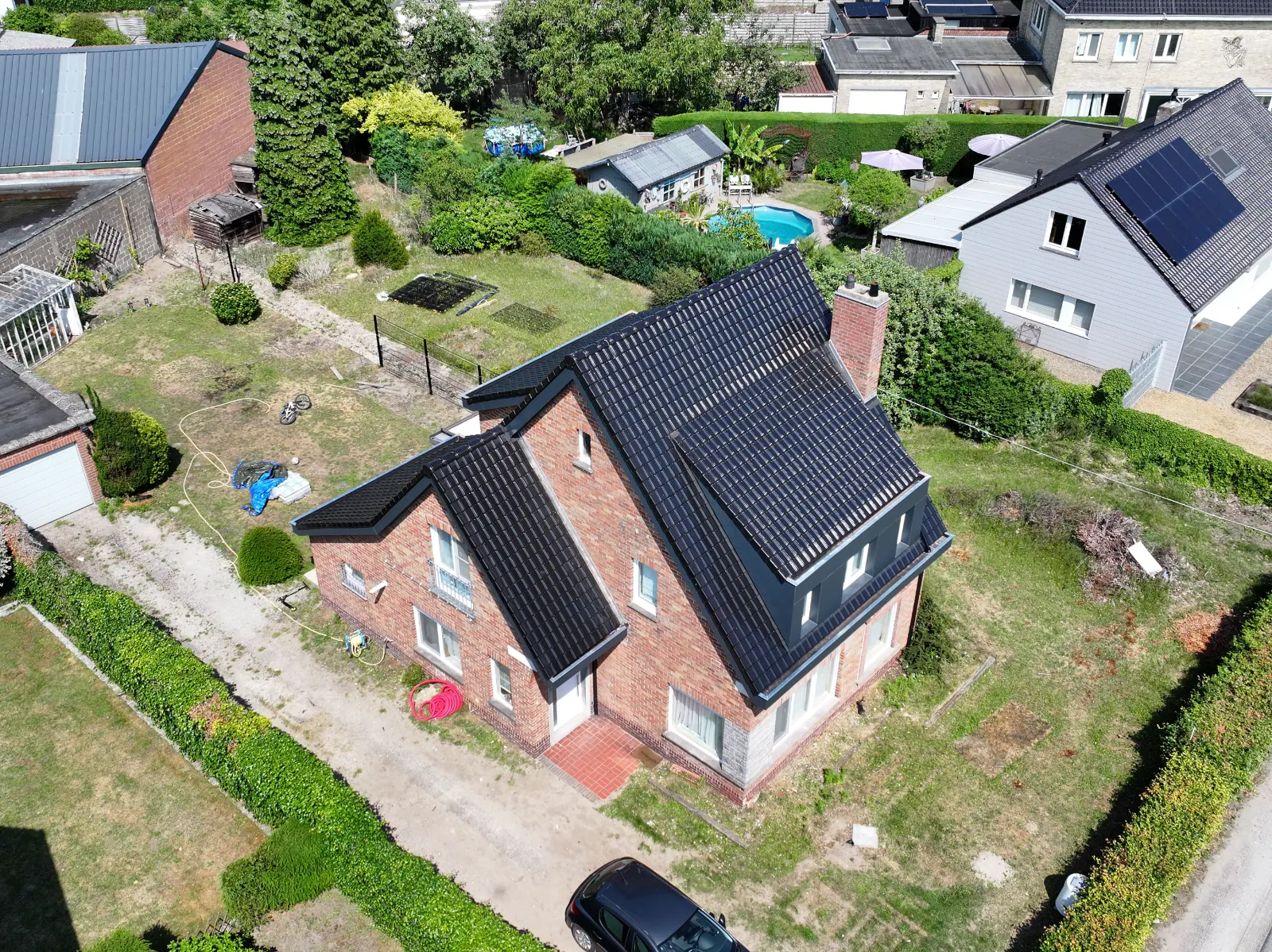 Dakwerken Destelbergen: de toestand na de werken