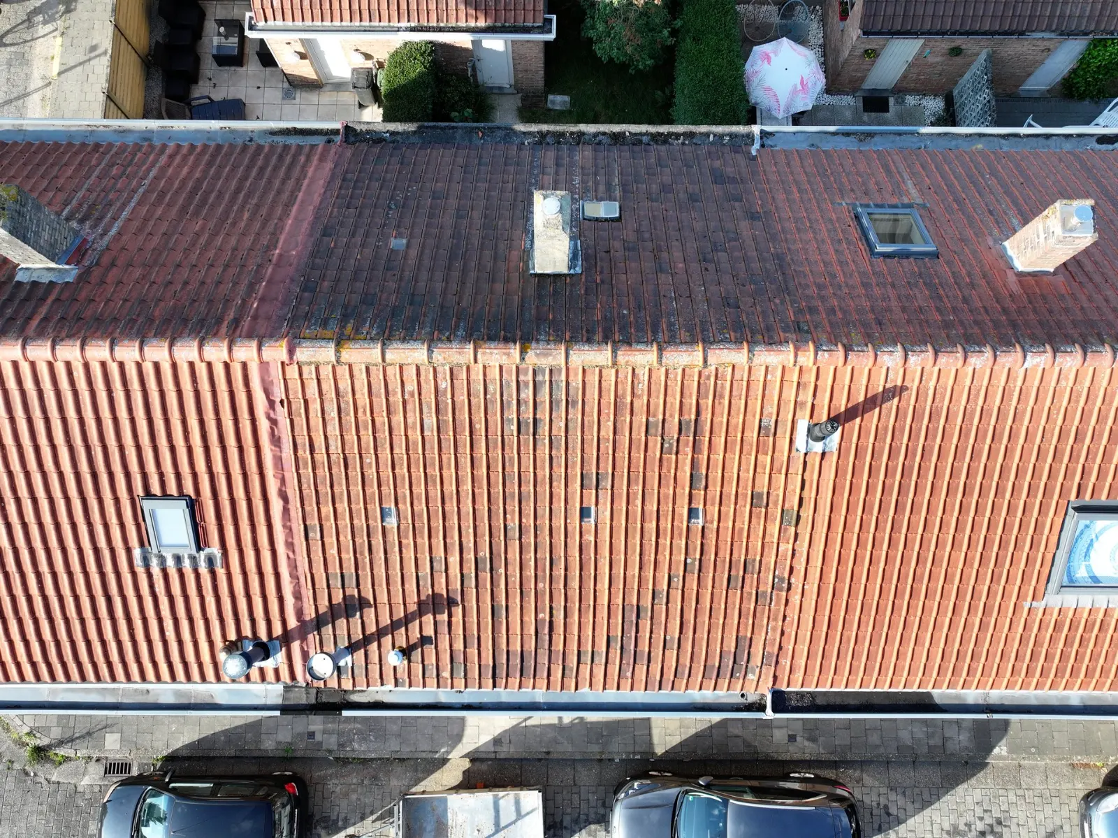 Dakwerken Gent: de toestand vóór de werken