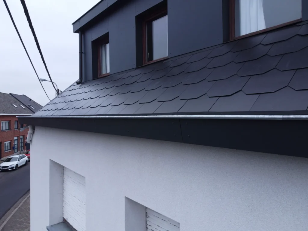 Dakrenovatie Kapelle-op-den-Bos: foto 3 van de werken