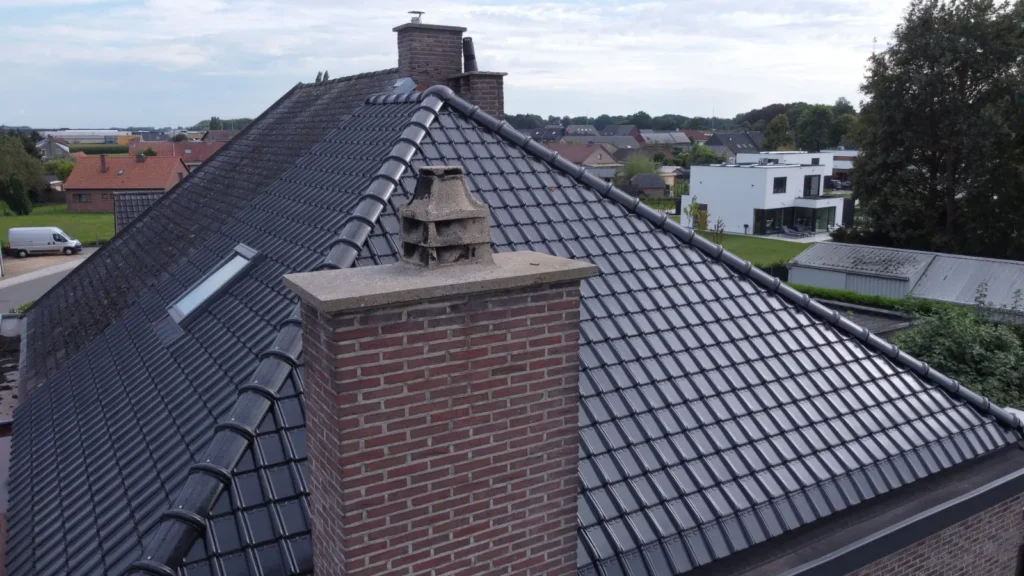 Dakrenovatie Melle: foto 3 van de werken