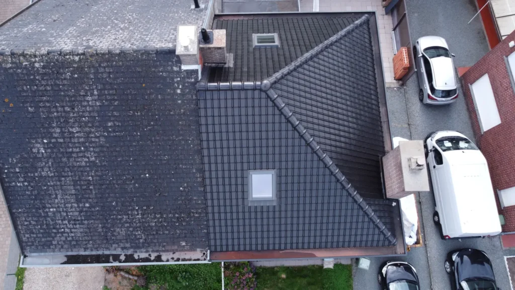 Dakrenovatie Melle: foto 5 van de werken