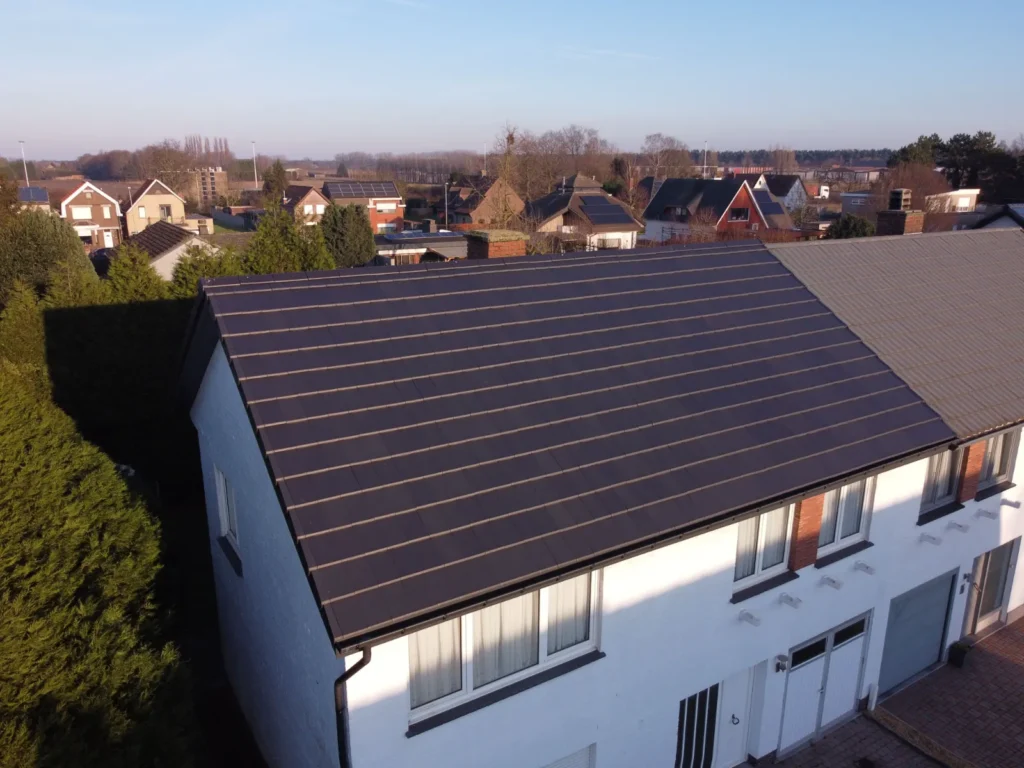 Dakrenovatie Zelzate: foto 2 van de werken