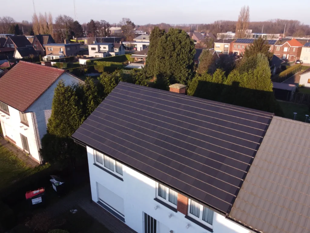 Dakrenovatie Zelzate: foto 4 van de werken