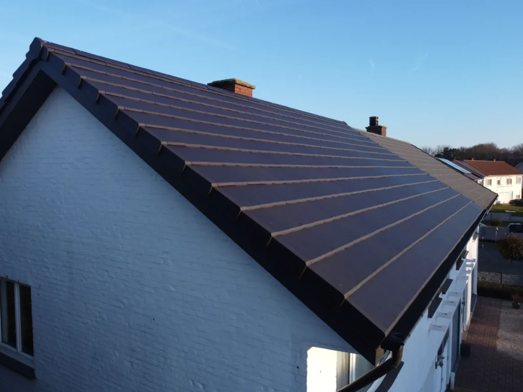 Dakrenovatie Zelzate: foto 5 van de werken