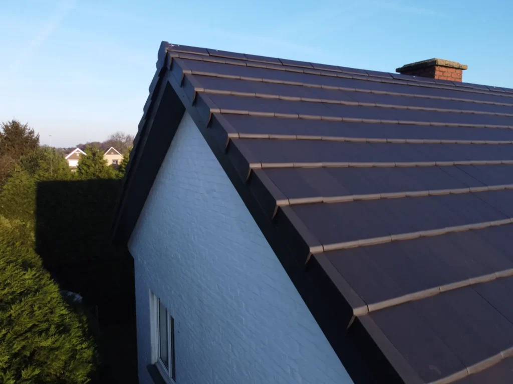 Dakrenovatie Zelzate: foto 6 van de werken