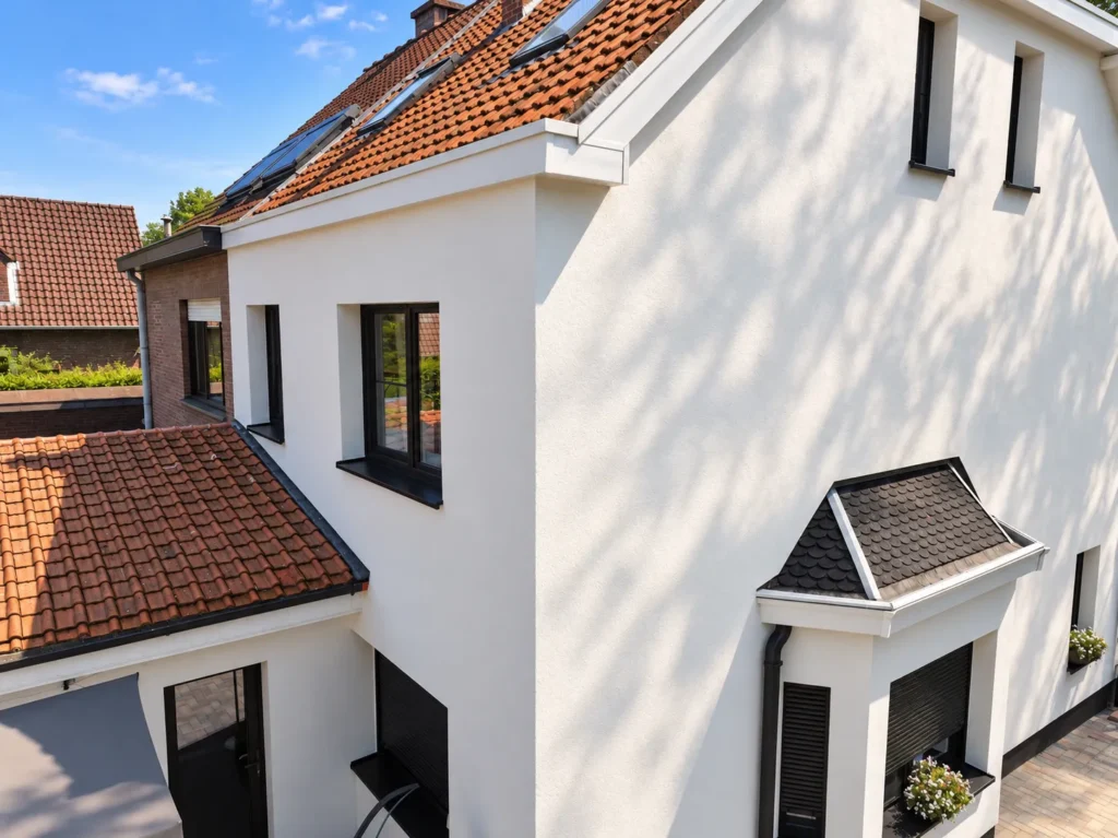 Gevelrenovatie Beveren-Kruibeke-Zwijndrecht: foto 3 van de werken