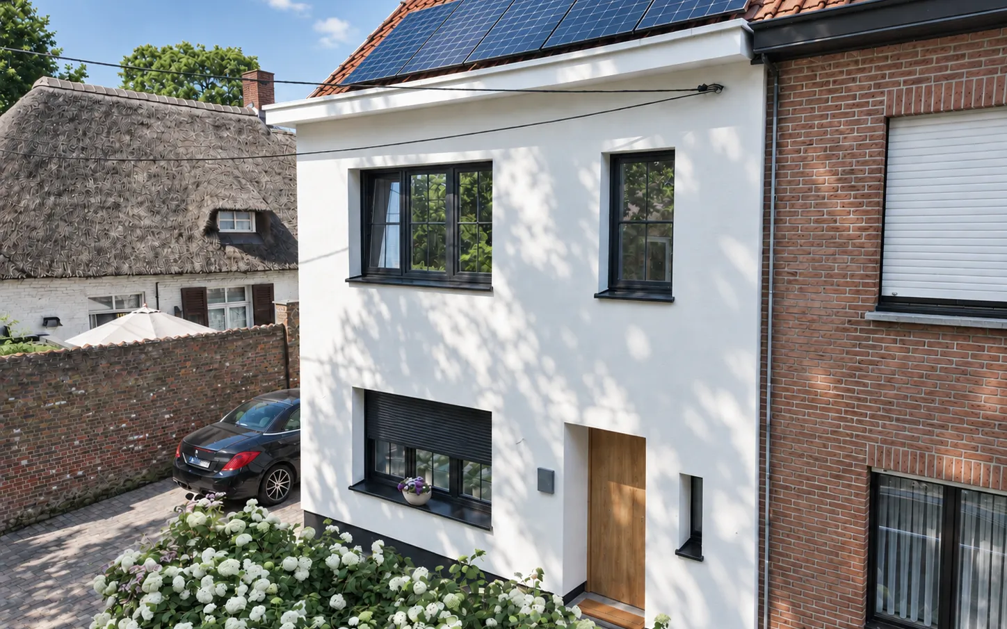 Gevelrenovatie Beveren-Kruibeke-Zwijndrecht: de toestand na de werken