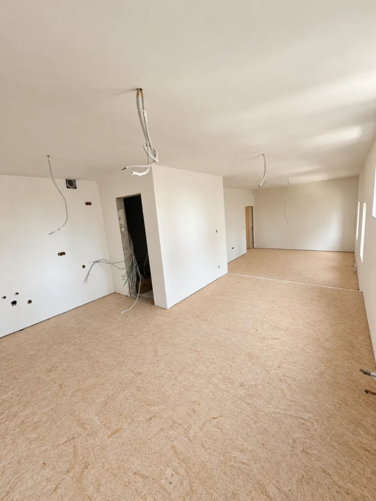 Totaalrenovatie rijwoning Gent: de open ruimte met nieuwe ramen
