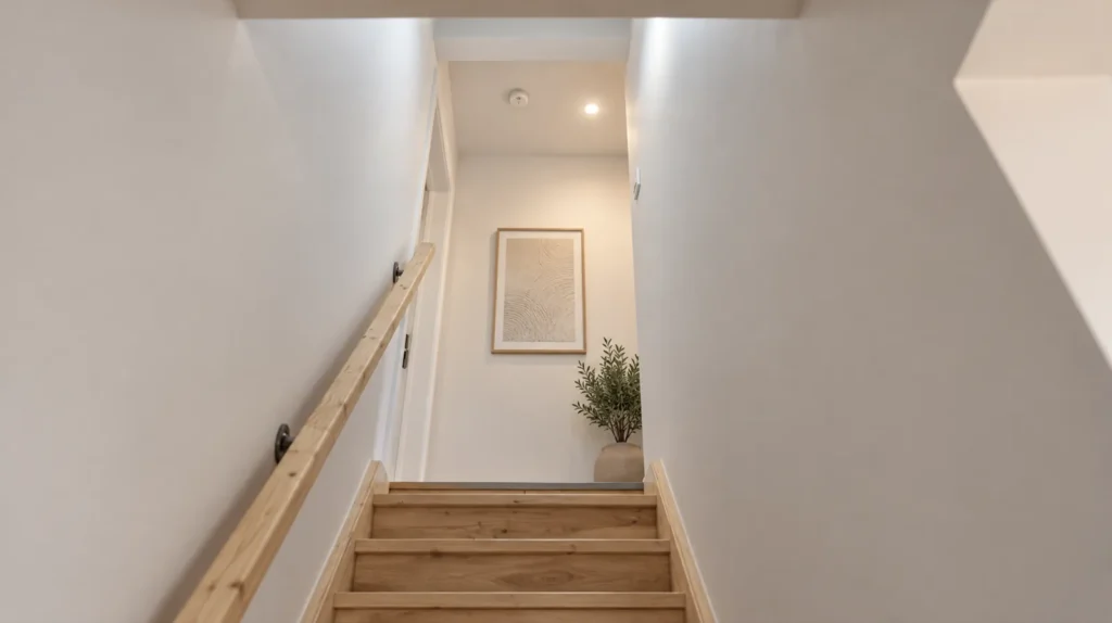 Totaalrenovatie Wetteren: de nieuwe trap naar de bovenverdieping