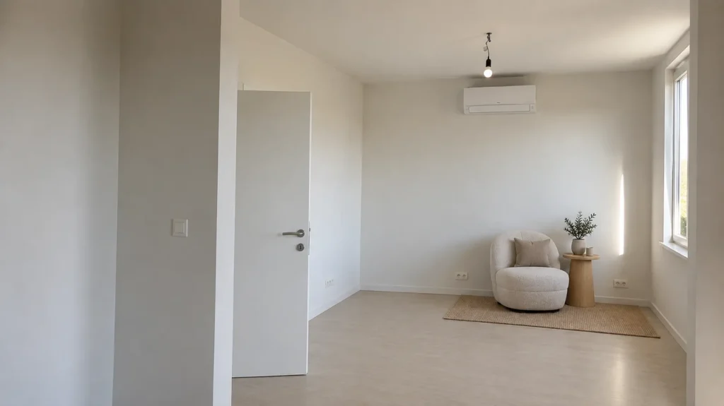 Totaalrenovatie Wetteren: de lichte leefruimte na de renovatie