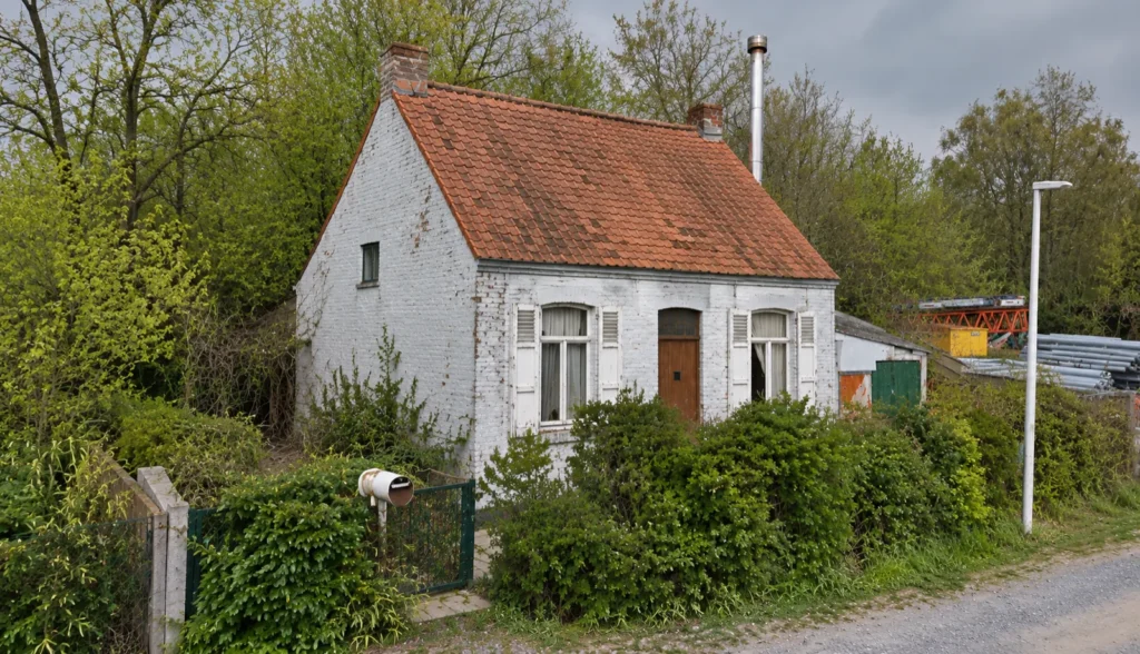 Totaalrenovatie Wetteren: de verouderde woning vóór de werken
